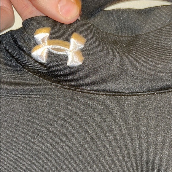 Mens Size Large Under Armour Coldgear Fitted Mock neck - Picture 2 of 5